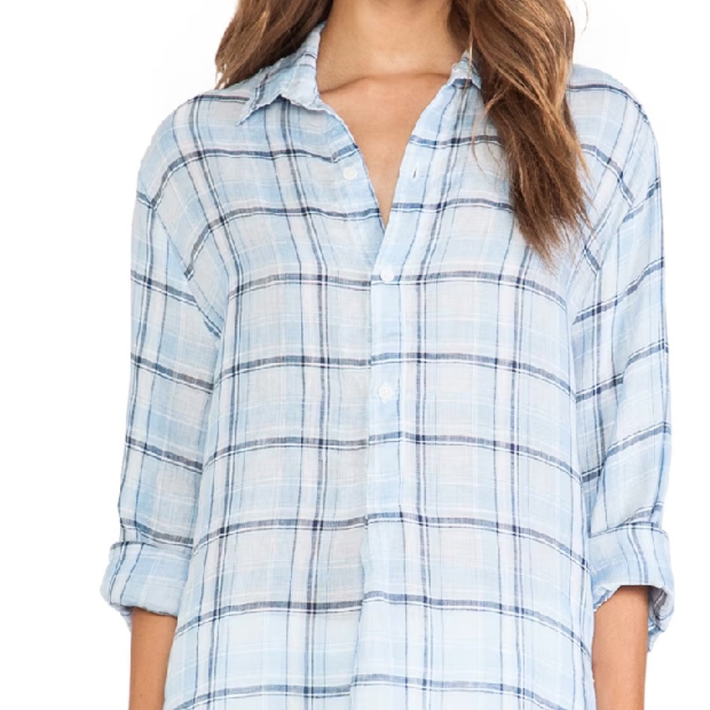 CP Shades Tennessee Plaid Shirt in Blue - Picture 10 of 10